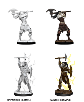 D&D Nolzurs Marvelous Unpainted Miniatures Female Goliath Barbarian