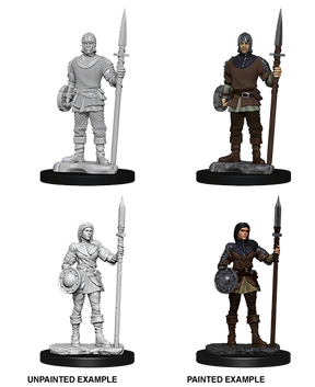 WizKids Deep Cuts Unpainted Miniatures Guards