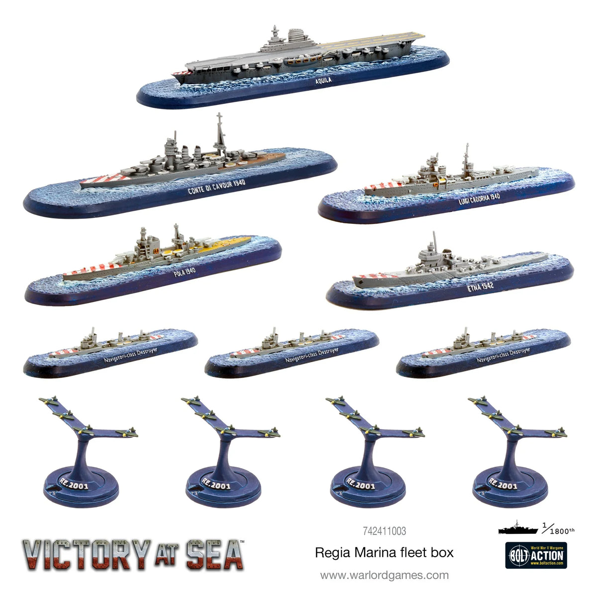 Victory at Sea - Regia Marina Fleet