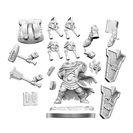 D&D Frameworks Dwarf Cleric Female