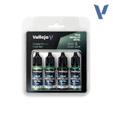 Vallejo - True Metallic Metal: Dusken Green Paint Set
