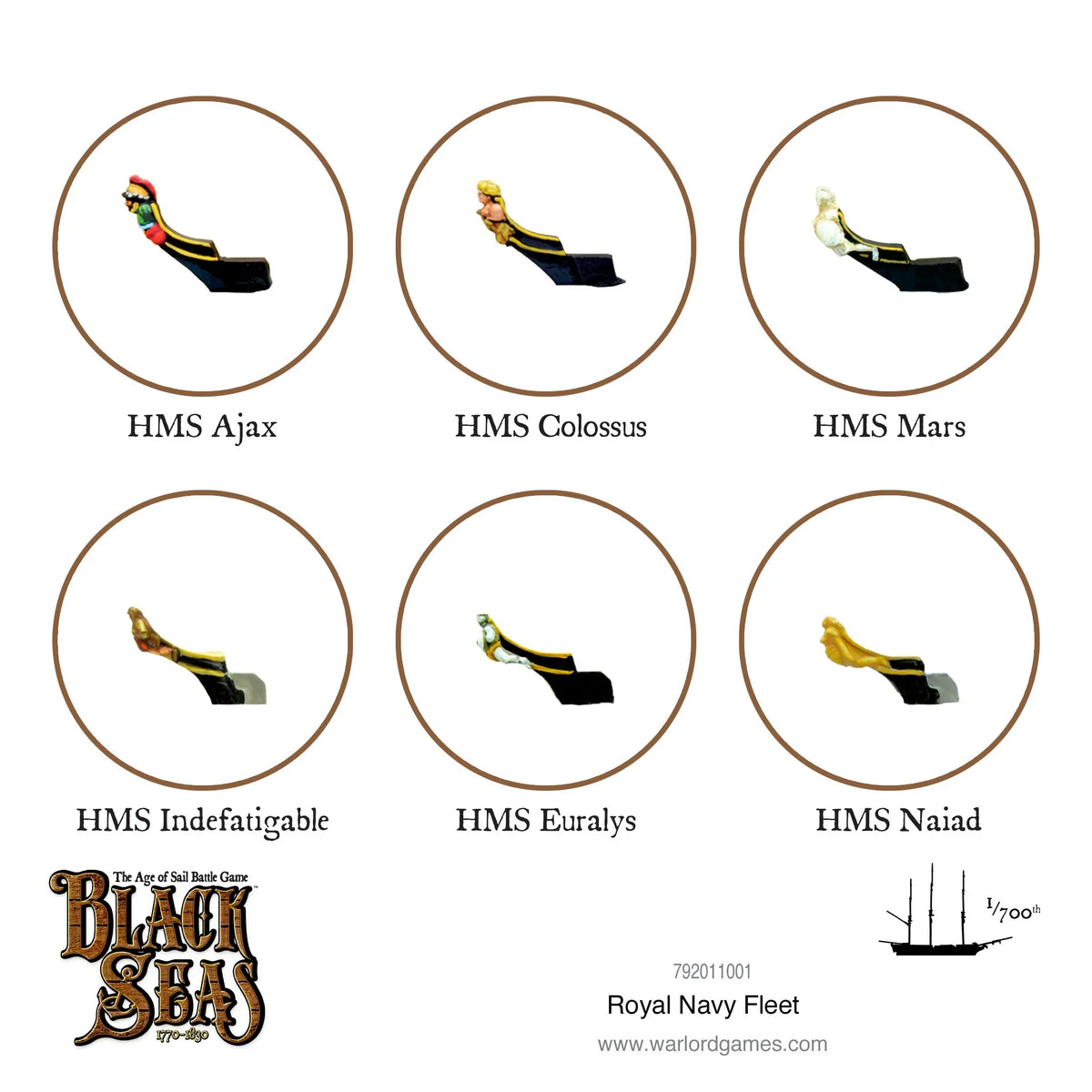 Black Seas - Royal Navy Fleet: British Starter Set