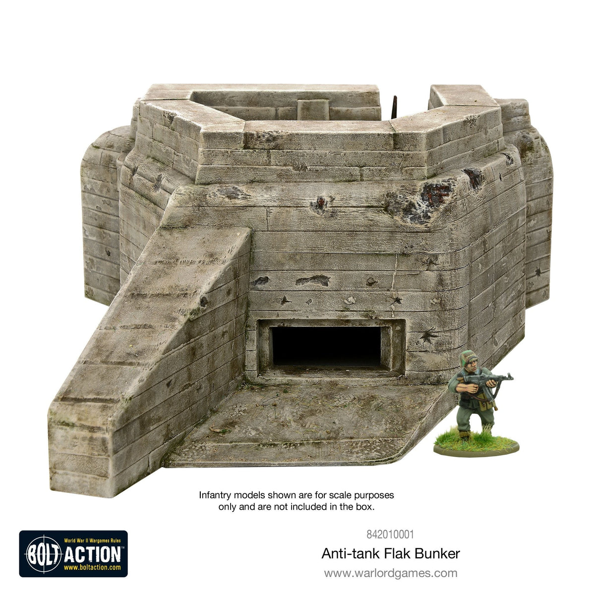 Warlord Games - Terrain: Anti-Tank/Flak Bunker