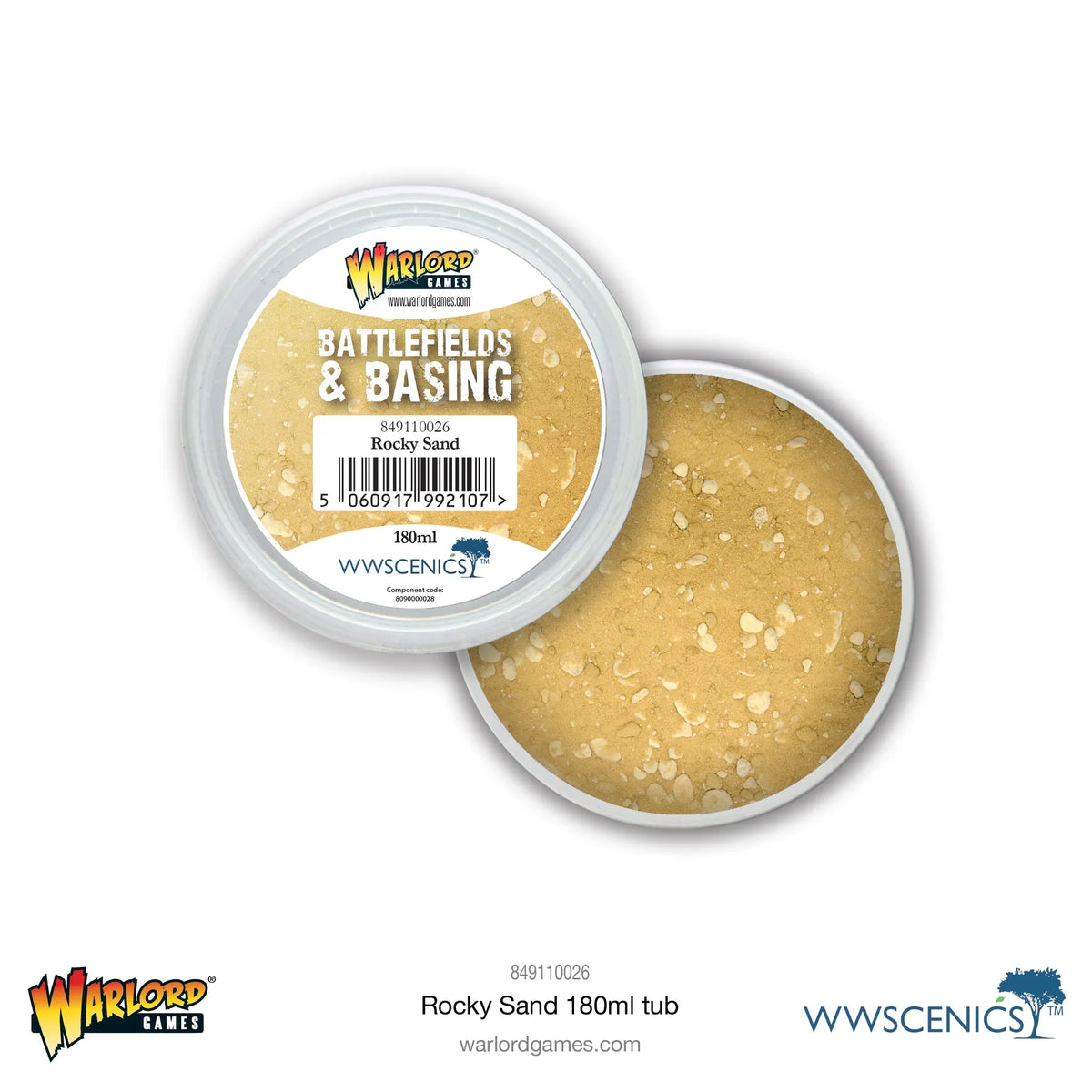 Battlefields & Basing - Rocky Sand (180ml)