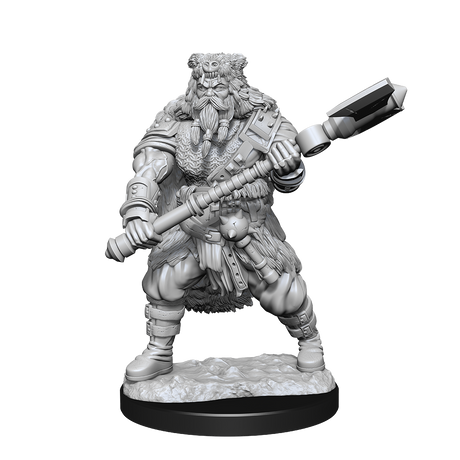 D&D Nolzurs Marvelous Unpainted Miniatures Human Barbarian Male