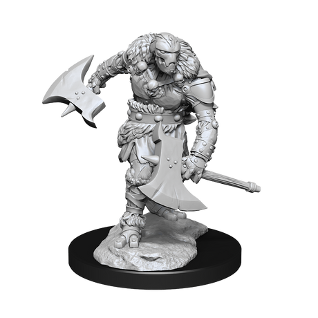 D&D Nolzurs Marvelous Unpainted Miniatures Warforged Barbarian
