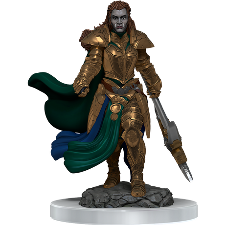 D&D Nolzurs Marvelous Miniatures Orc Fighter Female