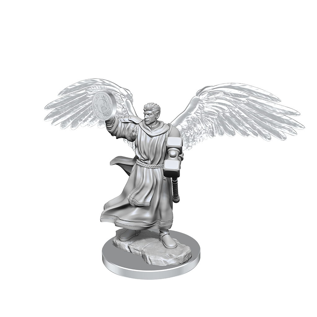 D&D Nolzurs Marvelous Unpainted Miniatures Aasimar Cleric Male