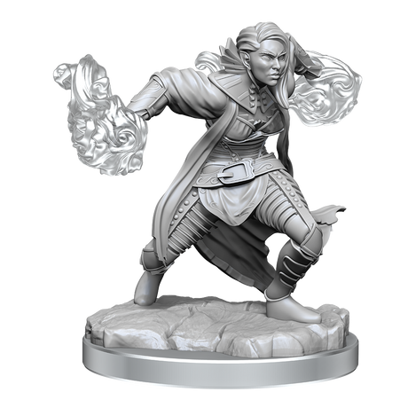 D&D Nolzurs Marvelous Miniatures Half-Elf Warlock
