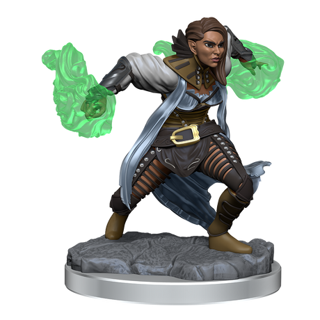 D&D Nolzurs Marvelous Miniatures Half-Elf Warlock