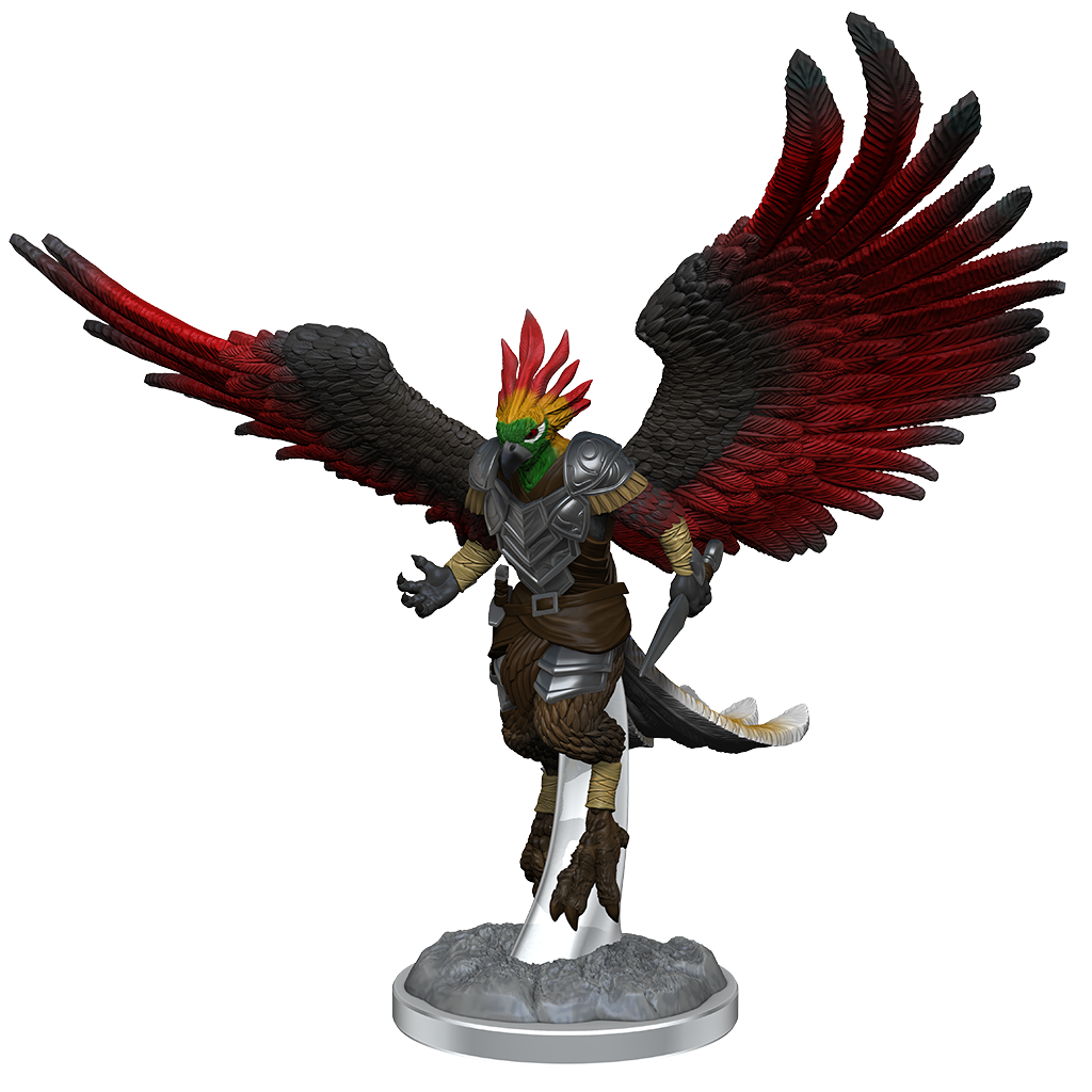 D&D Nolzurs Marvelous Unpainted Miniatures Aarakocra Paladins