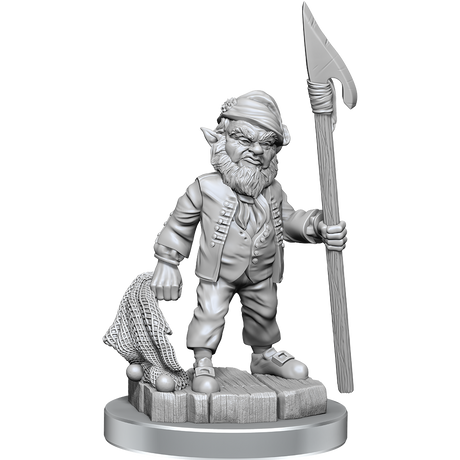 Wizkids Deep Cuts Unpainted Miniatures Ships Crew Box Set