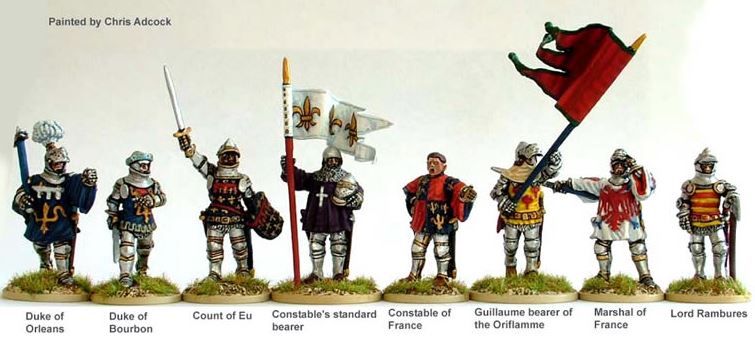Perry Miniatures - Agincourt French High Command at Agincourt on Foot