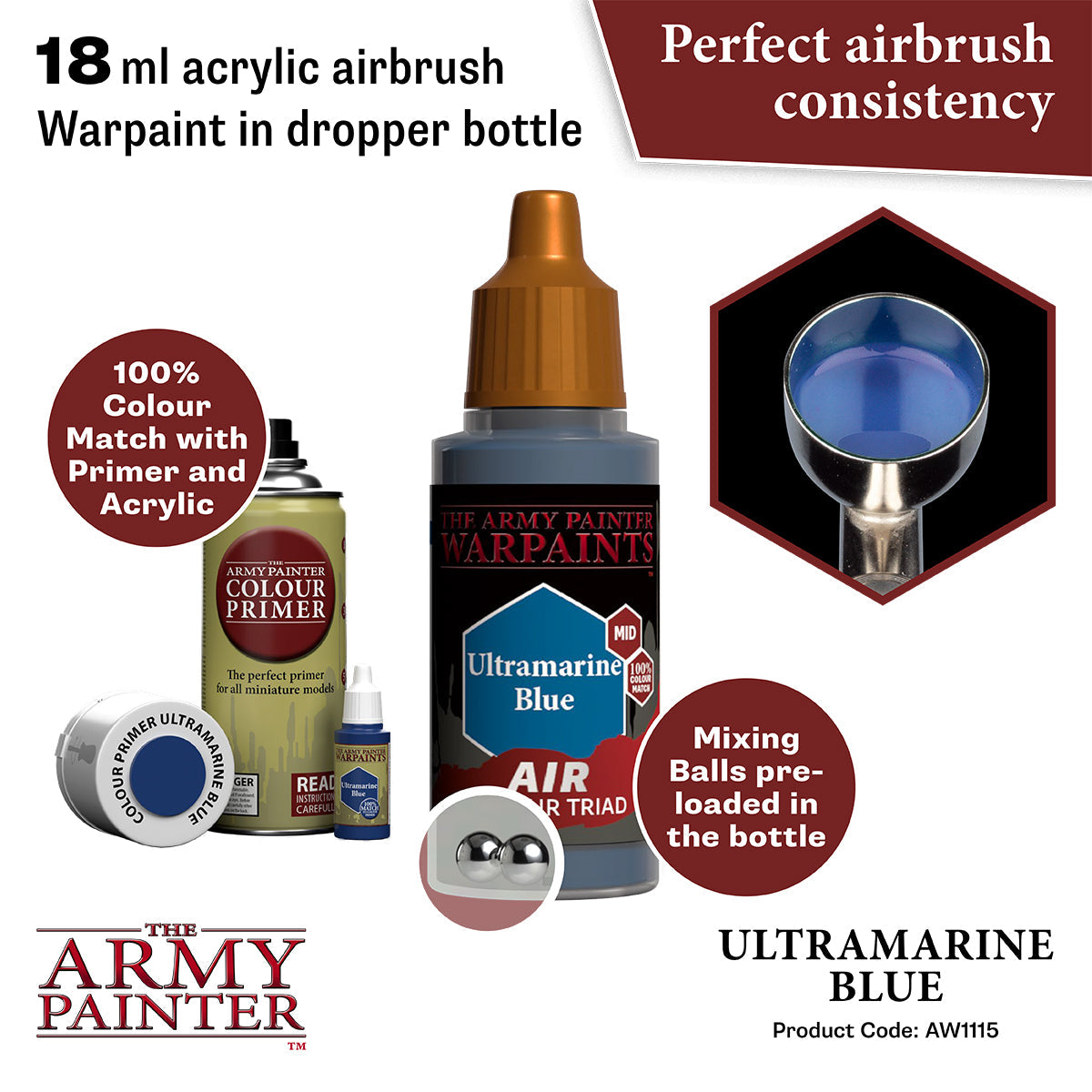 The Army Painter - Warpaints Air: Ultramarine Blue