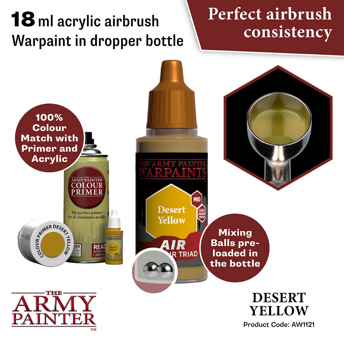 The Army Painter - Warpaints Air: Desert Yellow