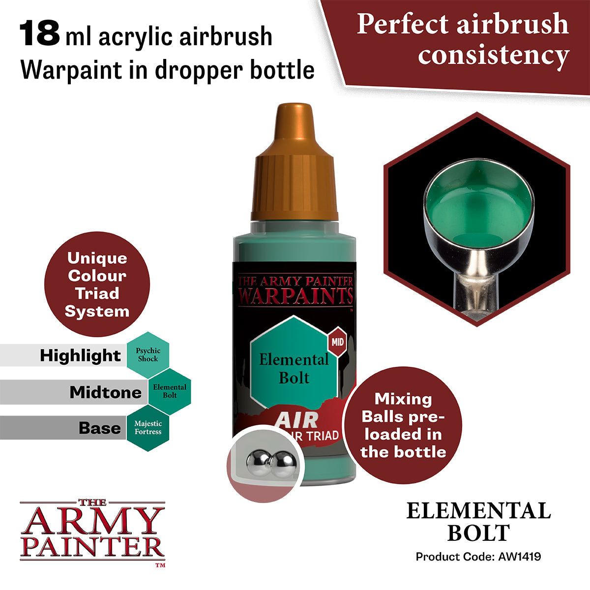The Army Painter - Warpaints Air: Elemental Bolt