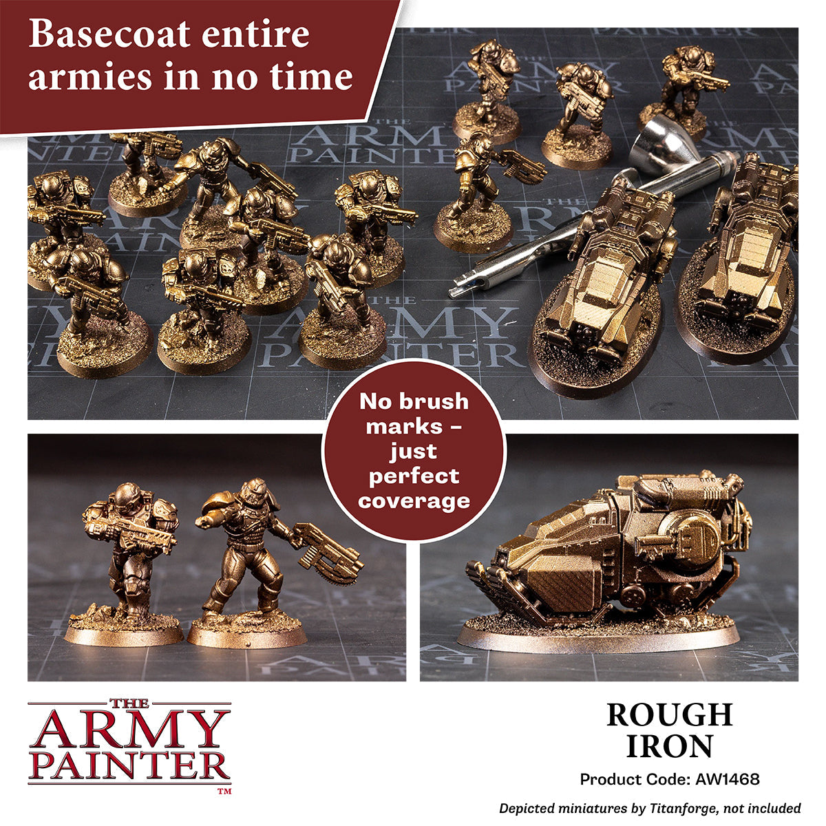 The Army Painter - Warpaints Air Metallics: Rough Iron