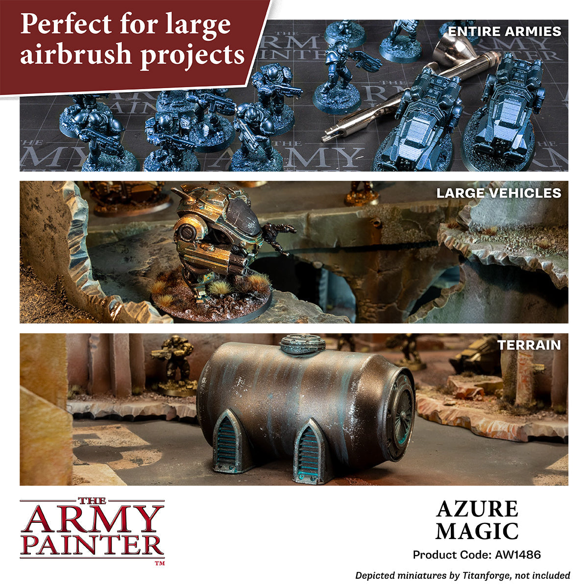 The Army Painter - Warpaints Air Metallics: Azure Magic