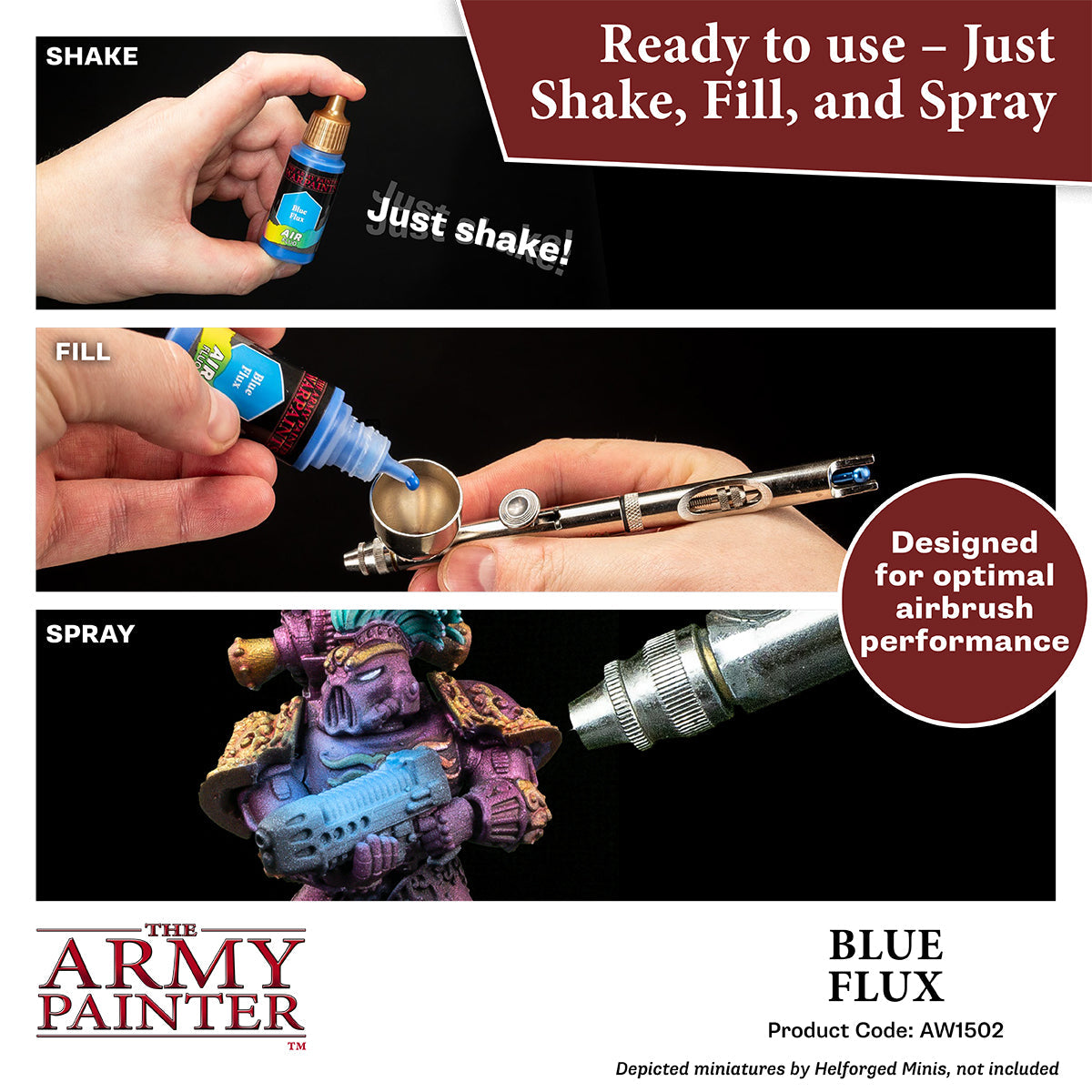 The Army Painter - Warpaints Air Fluorescent: Blue Flux
