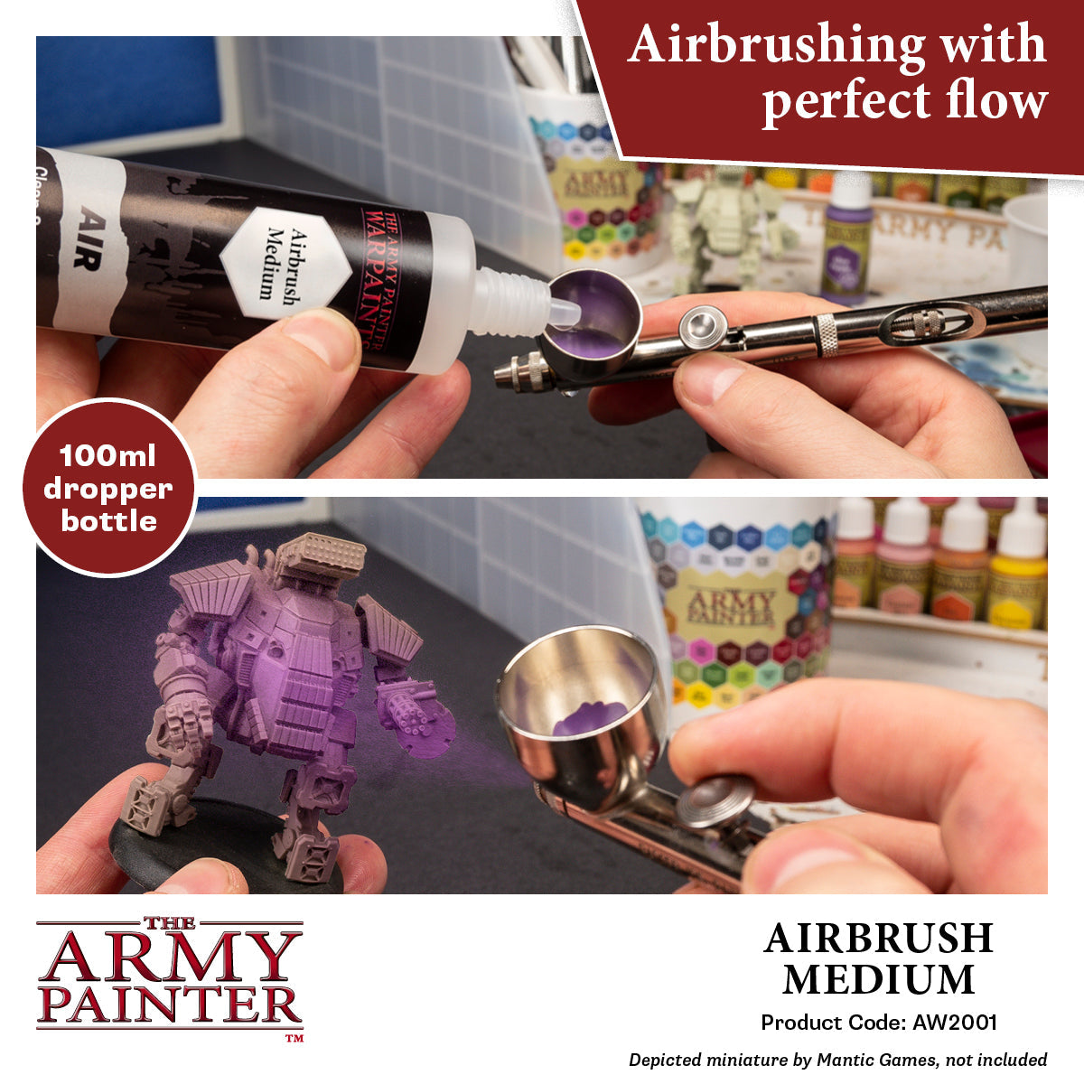 The Army Painter - Warpaints Air Accessories: Airbrush Medium