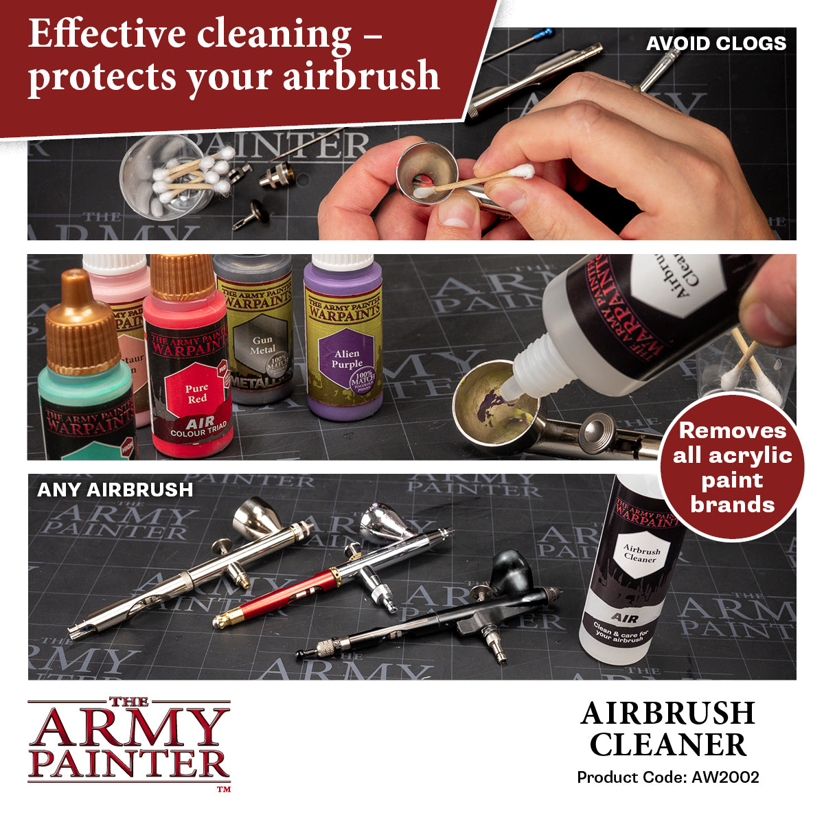 The Army Painter - Warpaints Air Accessories: Airbrush Cleaner