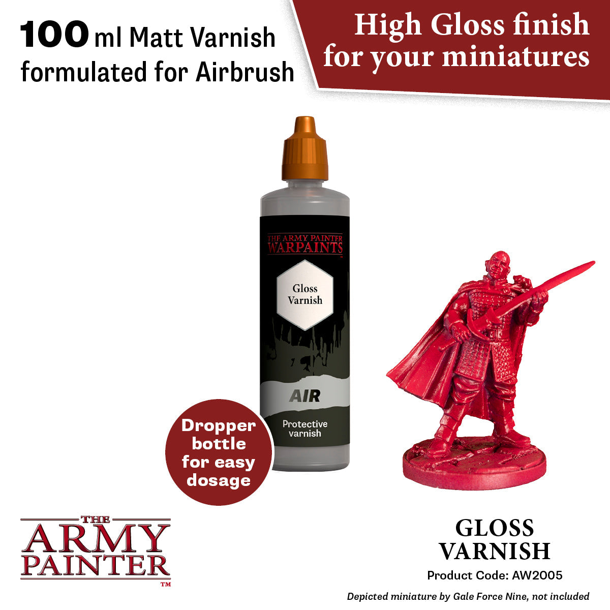 The Army Painter - Warpaints Air Accessories: Gloss Varnish