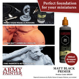 The Army Painter - Warpaints Air Accessories: Primer Matt Black