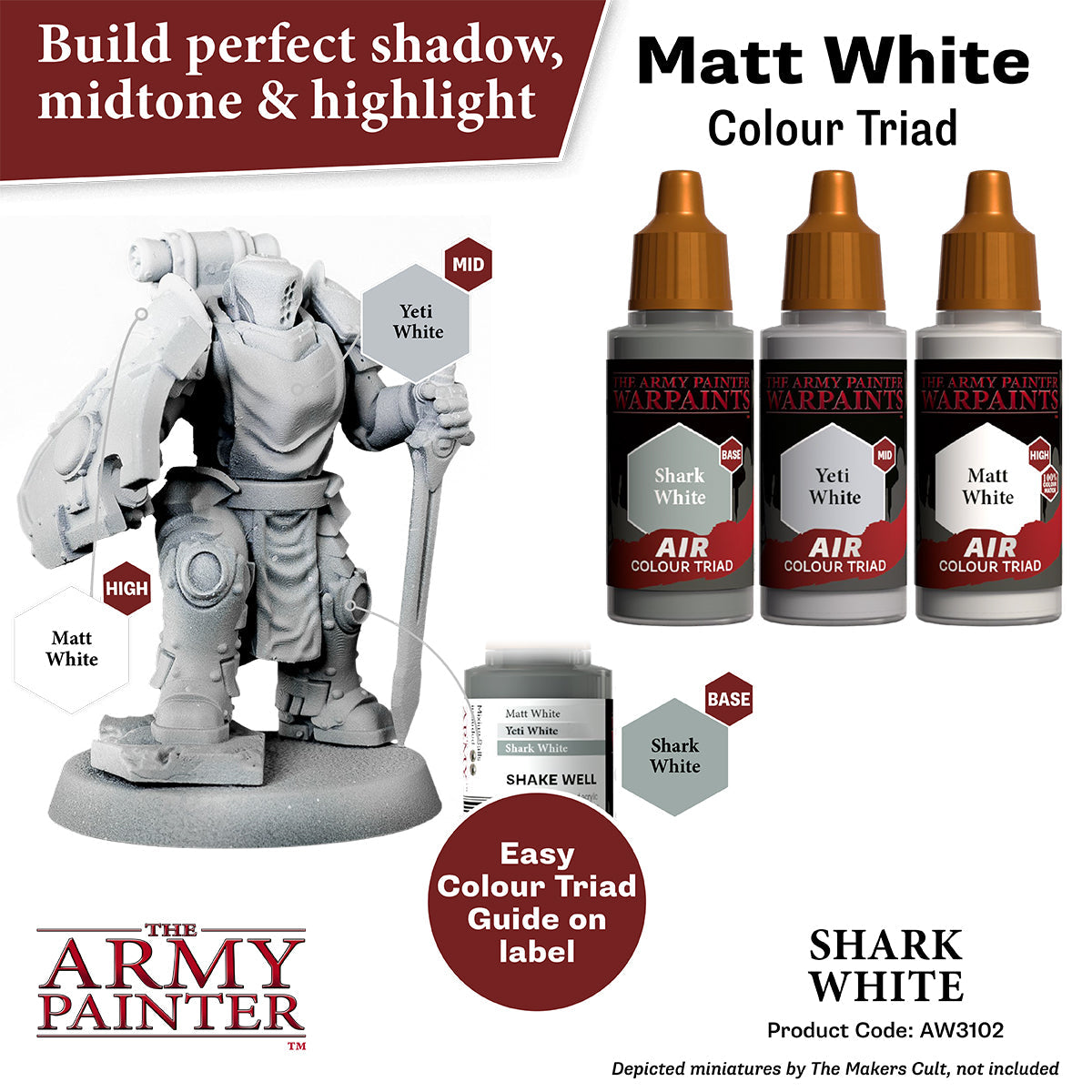 The Army Painter - Warpaints Air: Shark White
