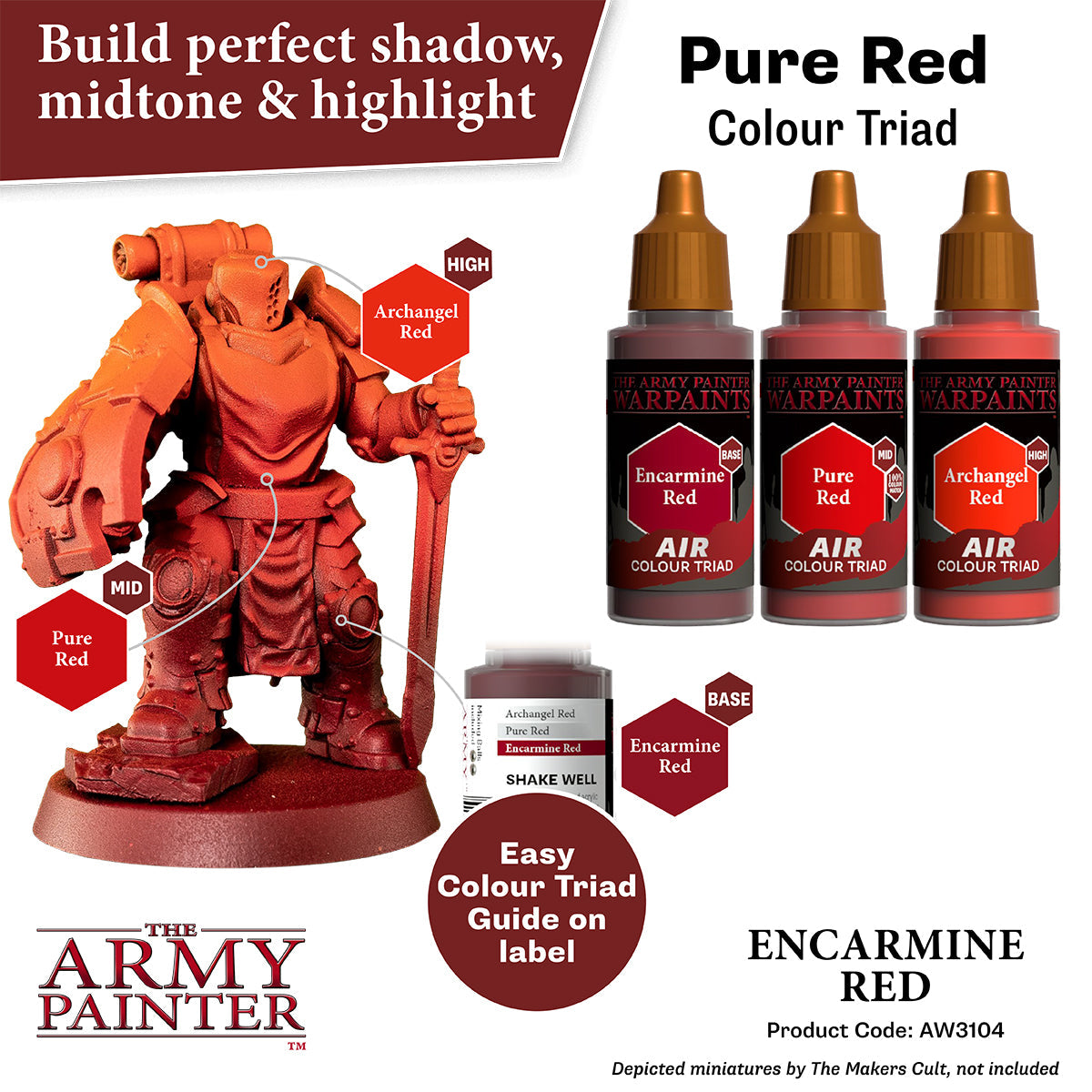 The Army Painter - Warpaints Air: Encarmine Red