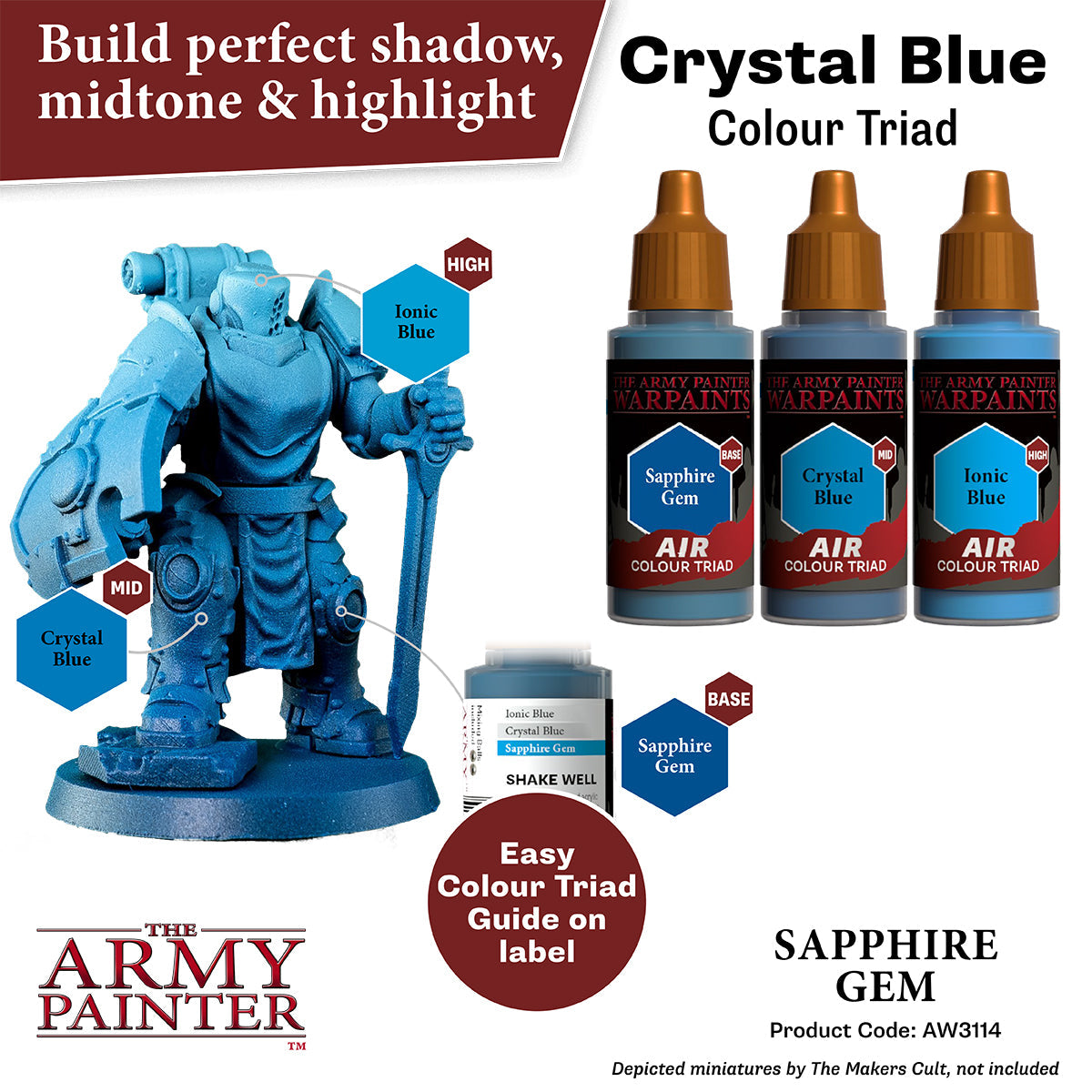 The Army Painter - Warpaints Air: Sapphire Gem