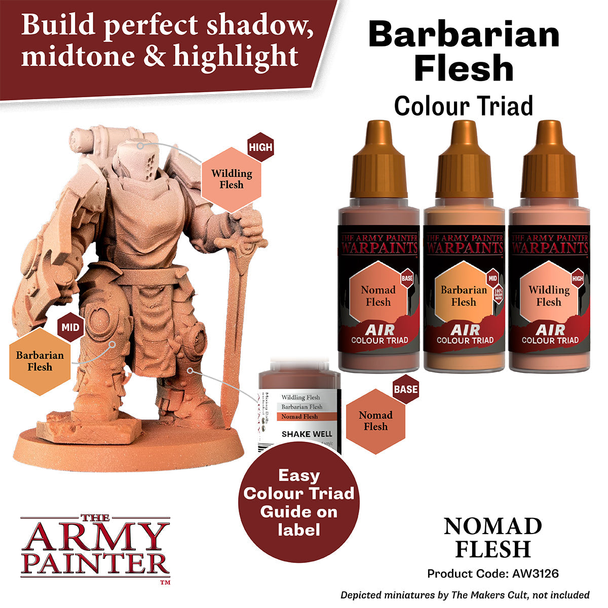 The Army Painter - Warpaints Air: Nomad Flesh