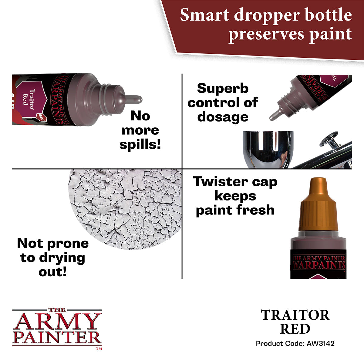 The Army Painter - Warpaints Air: Traitor Red