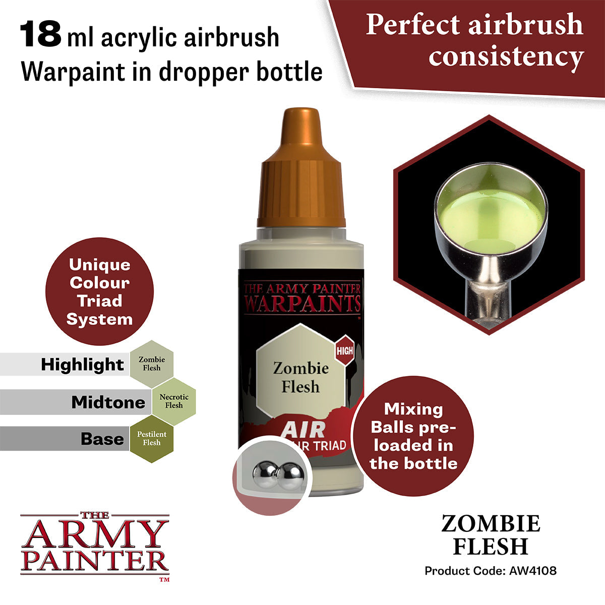 The Army Painter - Warpaints Air: Zombie Flesh