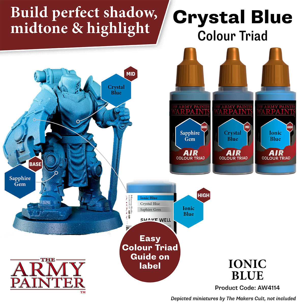 The Army Painter - Warpaints Air: Ionic Blue