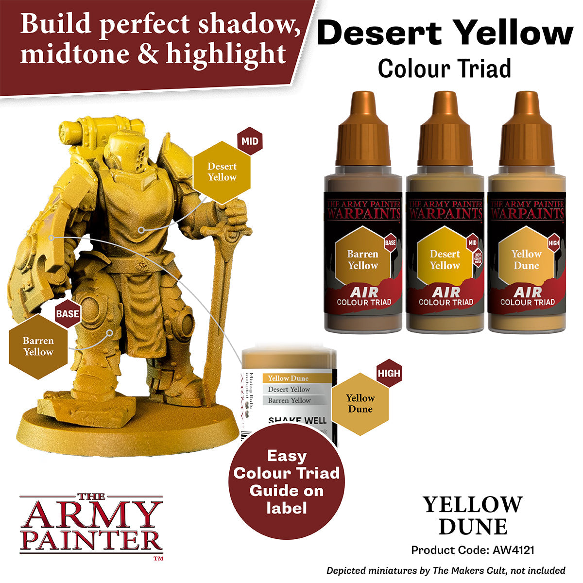 The Army Painter - Warpaints Air: Yellow Dune