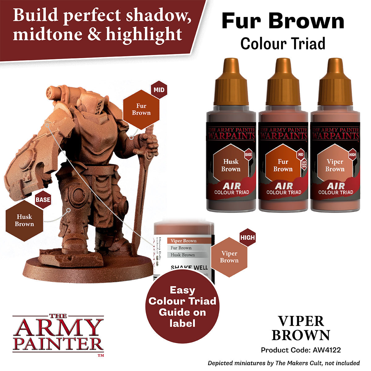The Army Painter - Warpaints Air: Viper Brown