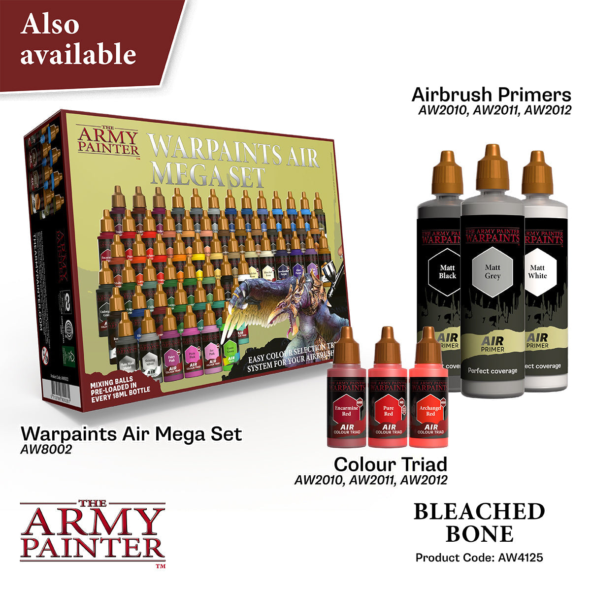 The Army Painter - Warpaints Air: Bleached Bone