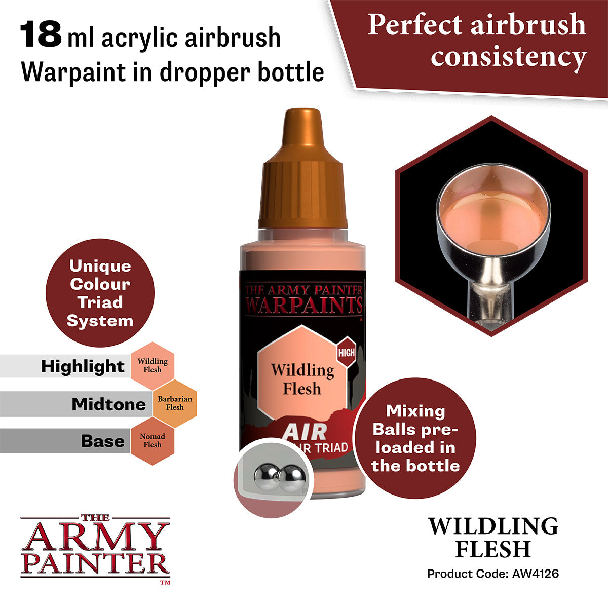 The Army Painter - Warpaints Air: Wildling Flesh