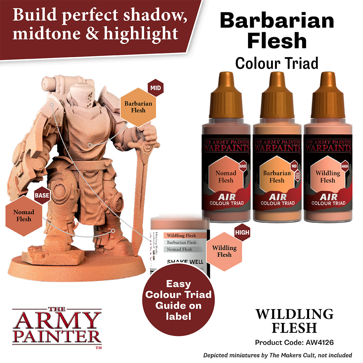 The Army Painter - Warpaints Air: Wildling Flesh