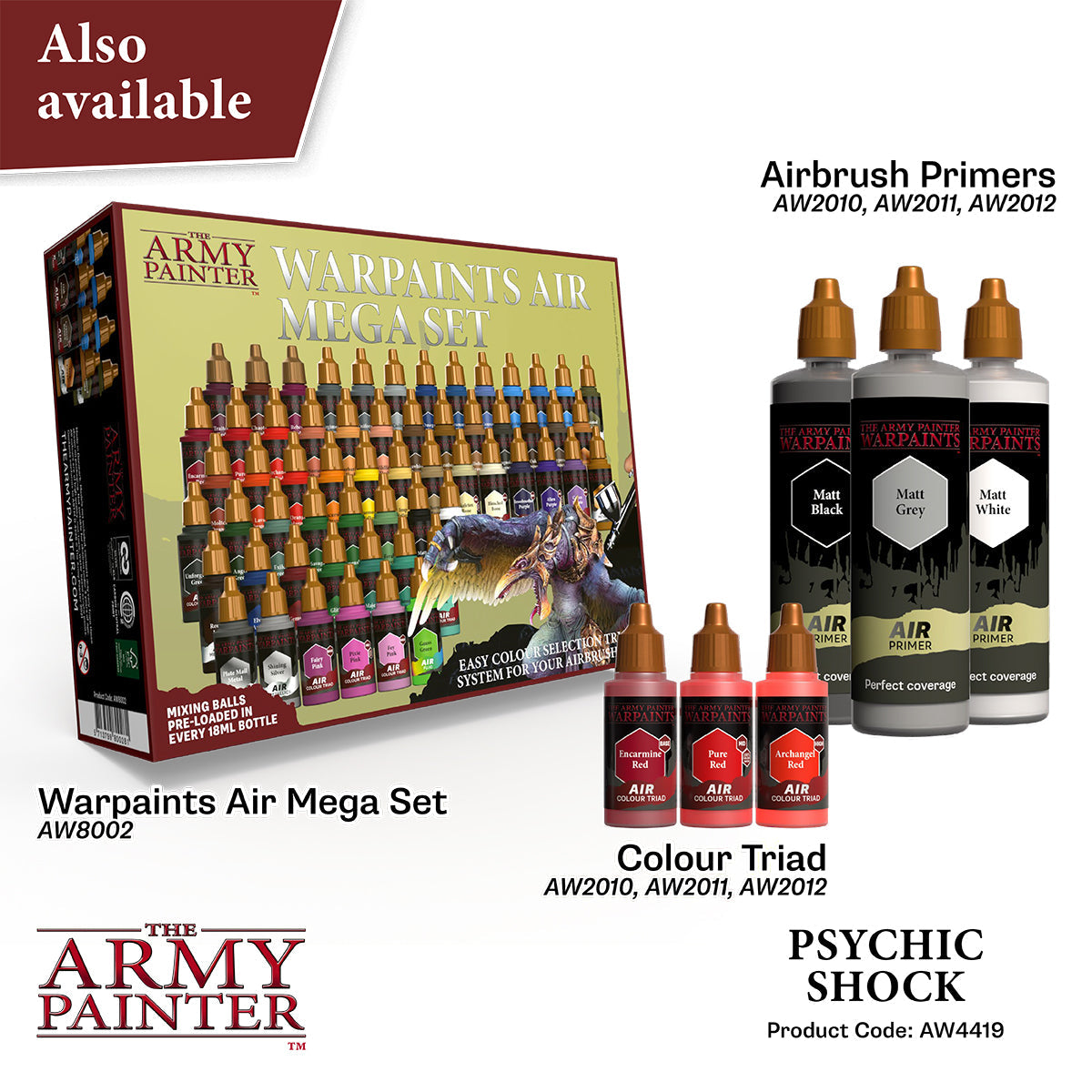 The Army Painter - Warpaints Air: Psychic Shock