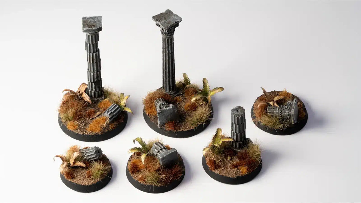 Gamers Grass - Ancient Columns Basing Bits