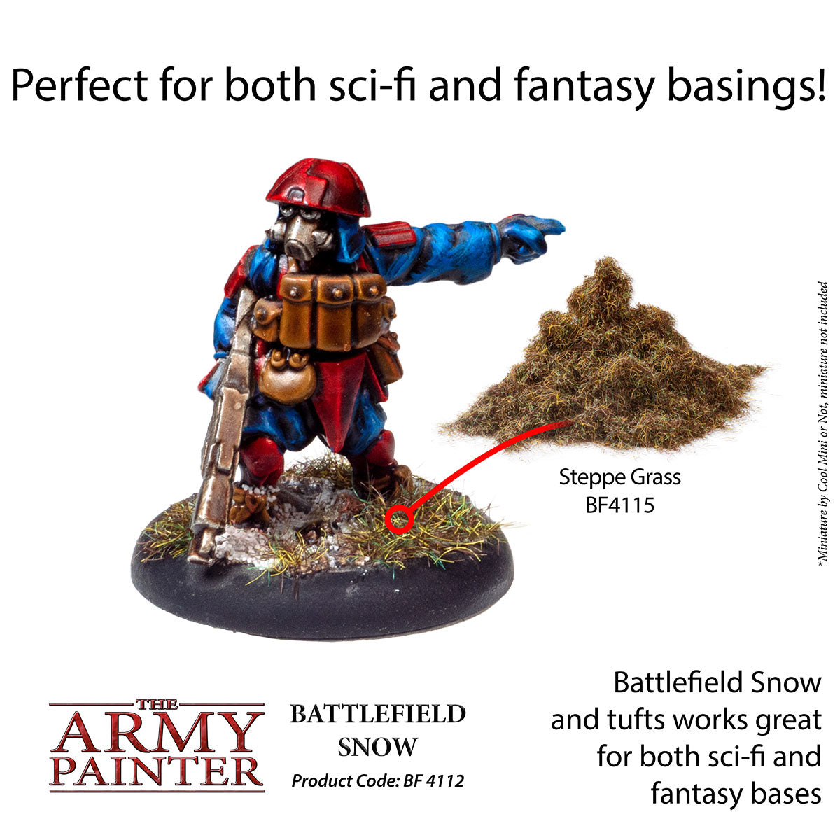 The Army Painter - Battlefield Basing: Battlefield Snow