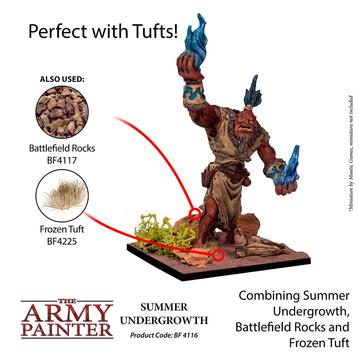 The Army Painter - Battlefield Basing: Summer Undergrowth