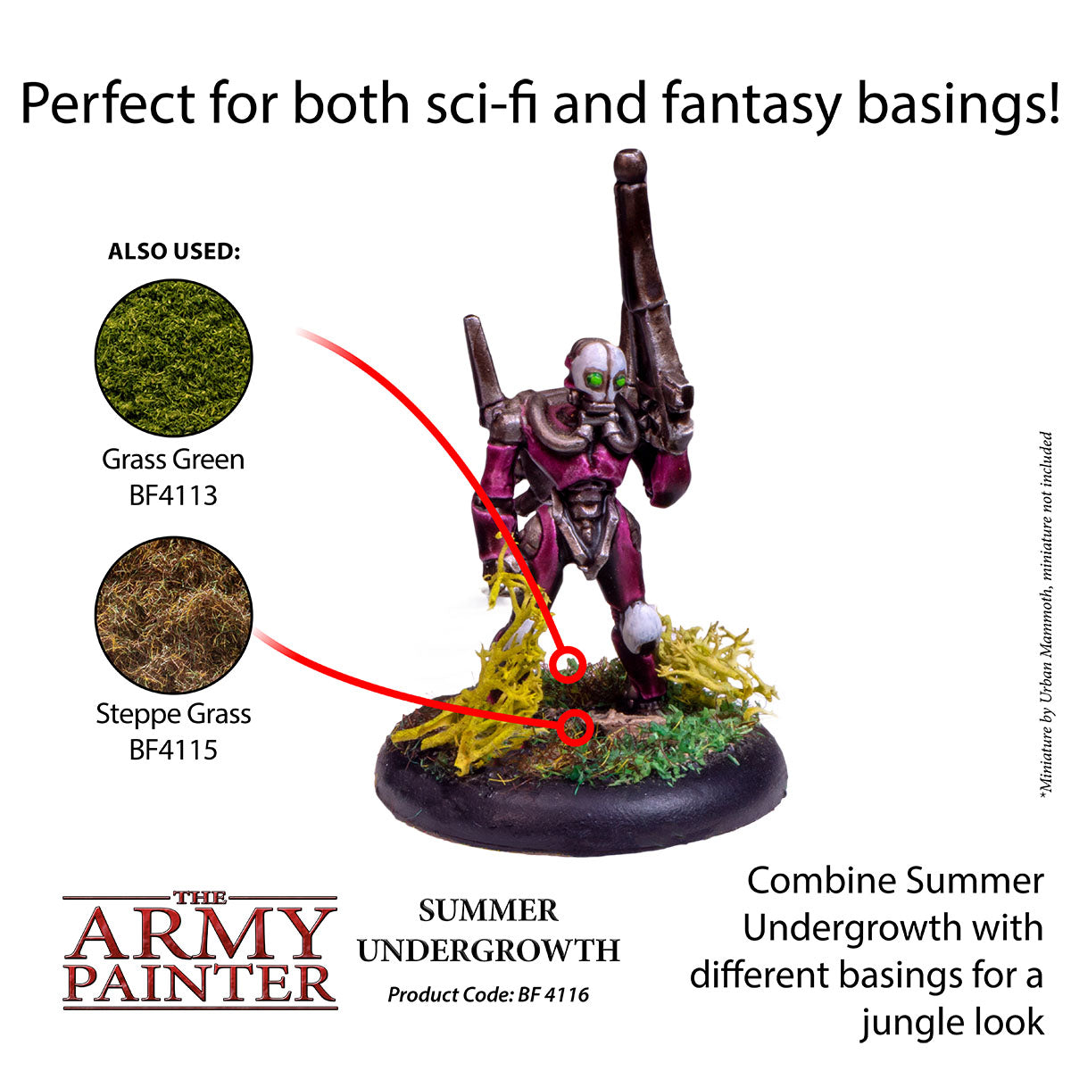 The Army Painter - Battlefield Basing: Summer Undergrowth