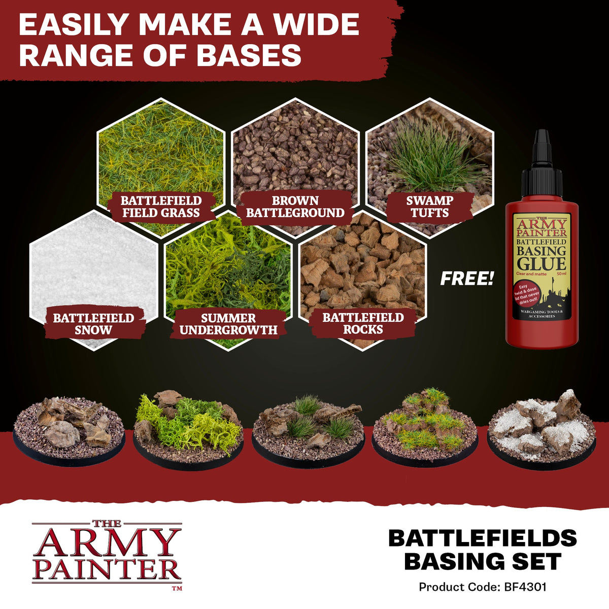 The Army Painter - Battlefield Basing Set