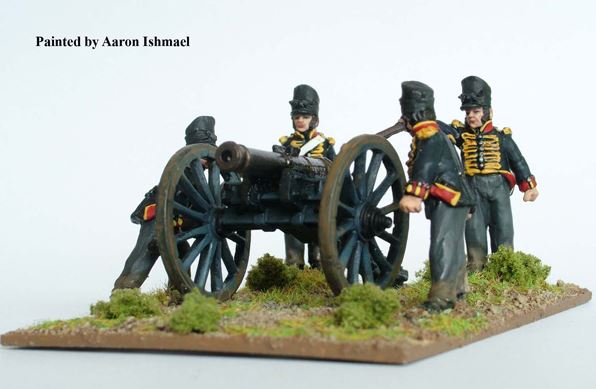 Perry Miniatures - British Foot Artillery Firing 9pdr
