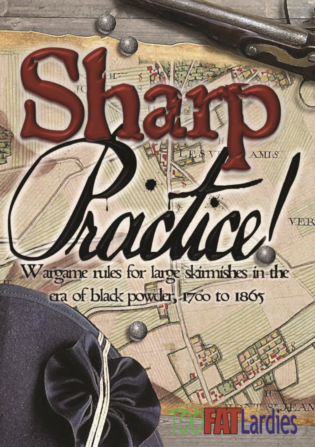 Too Fat Lardies - Sharp Practice! Rule Book and Cards