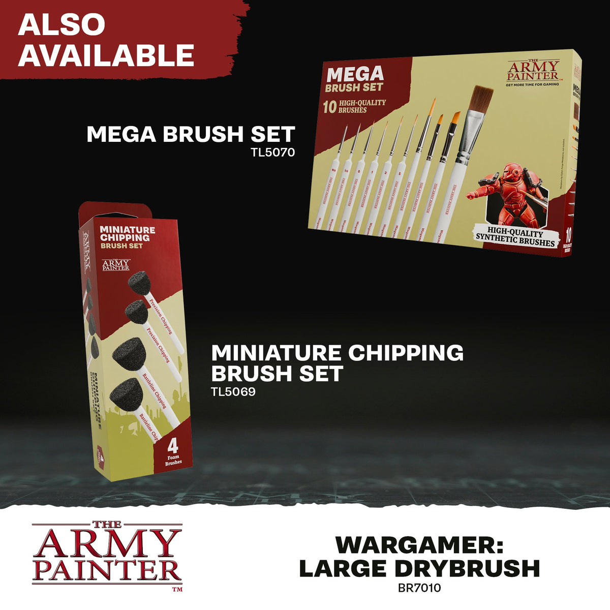 The Army Painter - Wargamer: Large Drybrush