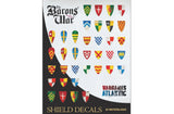 The Barons' War - Shield Decals: Knights 01