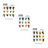 The Barons' War - Shield Decals: Serjeants 01